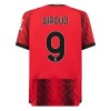 AC Milan Giroud 9 Hjemme 23-24 - Herre Fotballdrakt